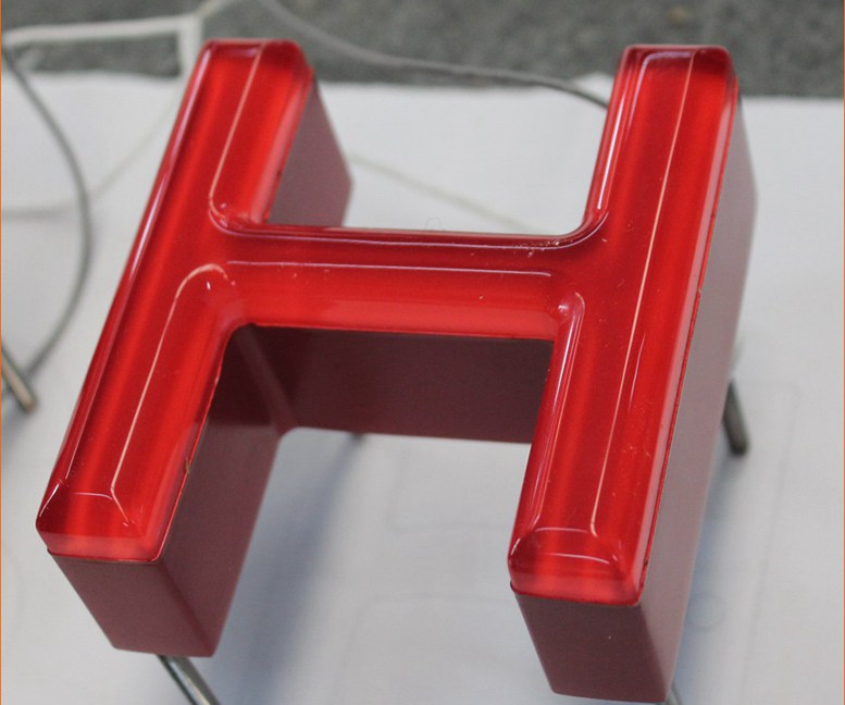Customized Outlet Panited 3D Stainless Steel Letters 363